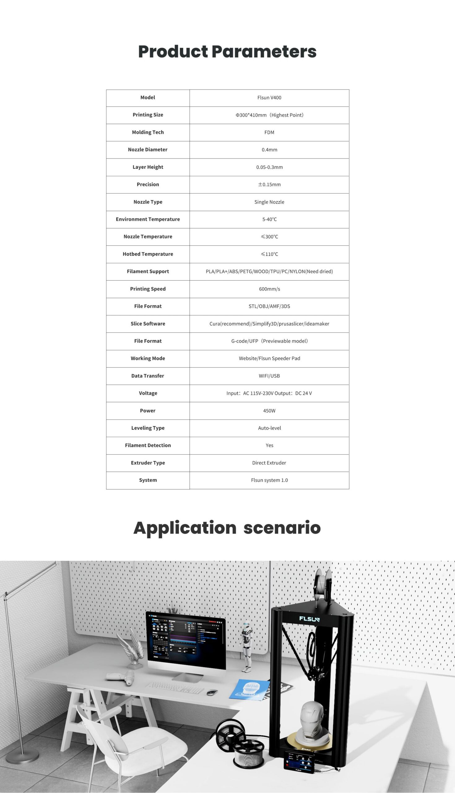 FLSUN V400 résultat